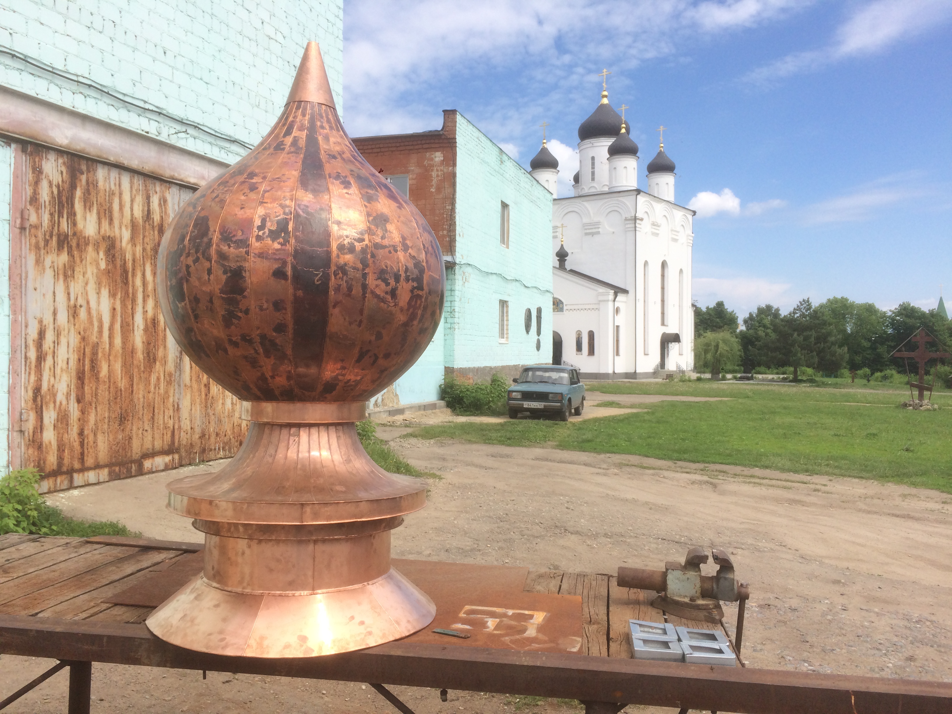 Купол медный 0,8м
